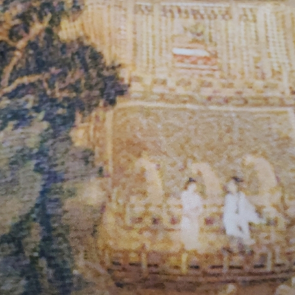 Japanese Tan Five Point Sleeved Kimono Jacket Size M - Picture 9 of 9